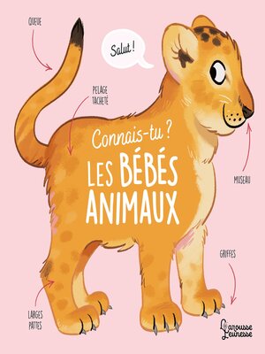 cover image of Connais-tu les bébés animaux ?